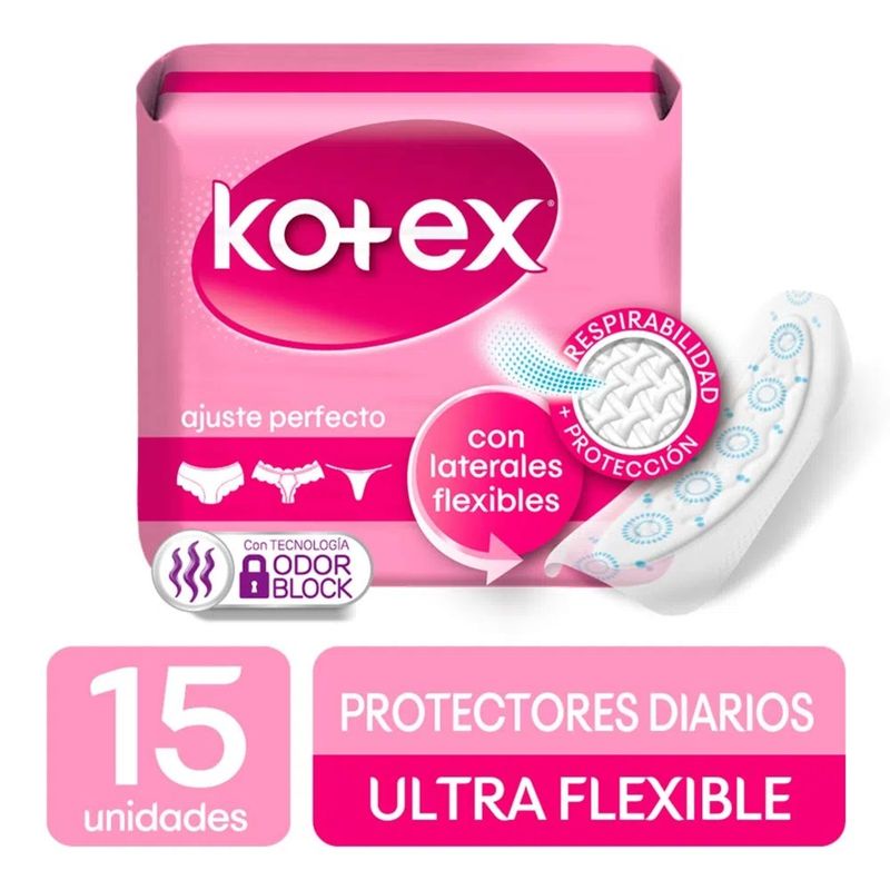 protector-kotex-days-ultraflexibles-paquete-x-15-unidades