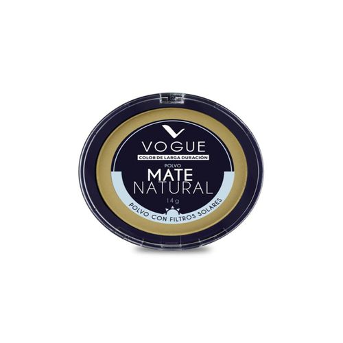 Polvo Vogue Compacto Natural Aceituna X 1