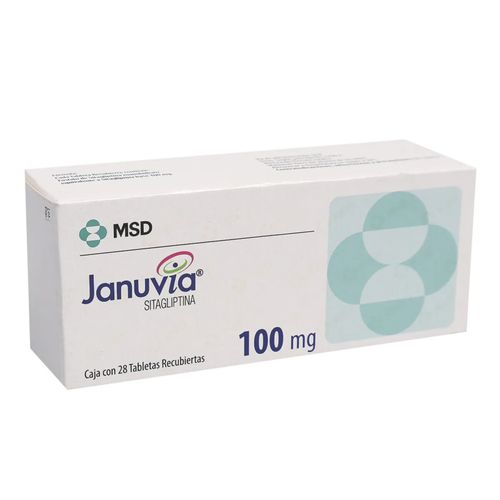 Januvia Sitagliptina 100 Mg Caja X 28 Tabletas Frosst