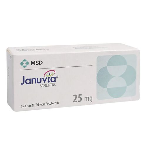 Januvia Sitagliptina 25 Mg Caja X 28 Tabletas Frosst