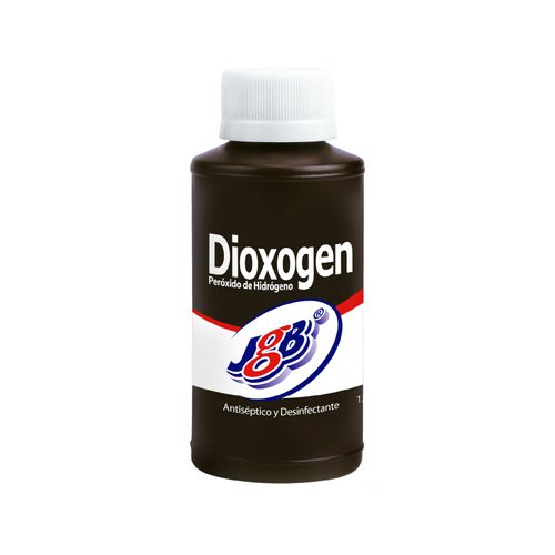 Dioxogen Líquido Frasco X 120 Ml Solución Tópica Jgb