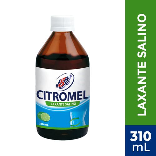 Citromel Bicarbonato De Sodio 7 Gr Ácido Tartarico Libre 7 Gr Frasco X 310 Ml Jgb