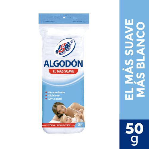 Algodón Zig Zag Bolsa X 50 Gr Jgb
