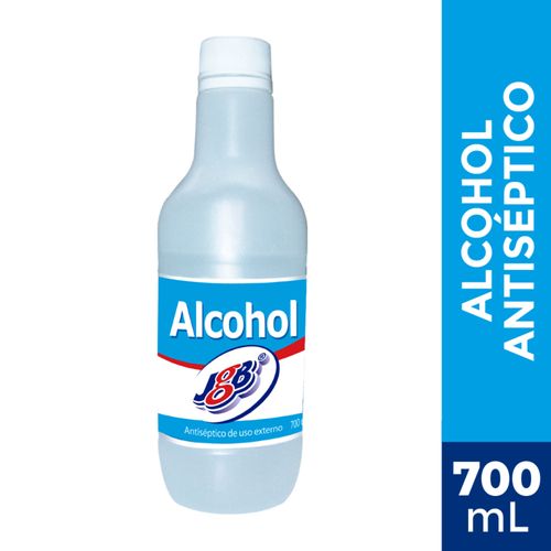 Alcohol Antiséptico Frasco X 700 Ml Jgb