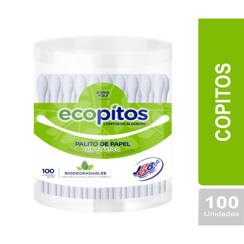 Copitos JGB Ecopitos frasco x100 unidades