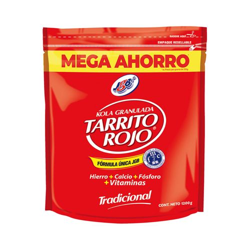 Tarrito Rojo Jgb Tradicional Megacontenido 1200 Gr