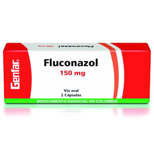 Fluconazol 150 Mg Caja X 2 Cápsulas Genfar