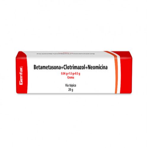 Betametasona + Clotrimazol + Neomicina Tubo X 20 Gr Genfar