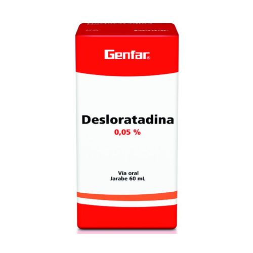 Desloratadina Jarabe 0.05% Frasco X 60 Ml Genfar