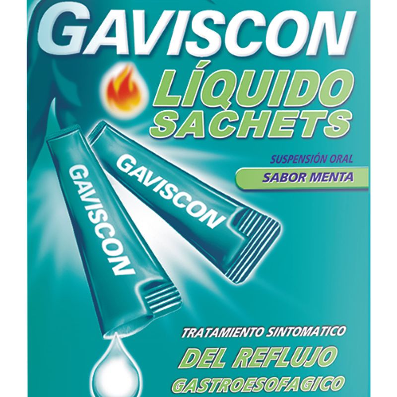 Gaviscon Menta Sachets x12 Suspensión 10 Ml