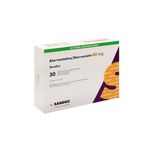 Atorvastatina 40 Mg Caja X  30 Tabletas Sandoz