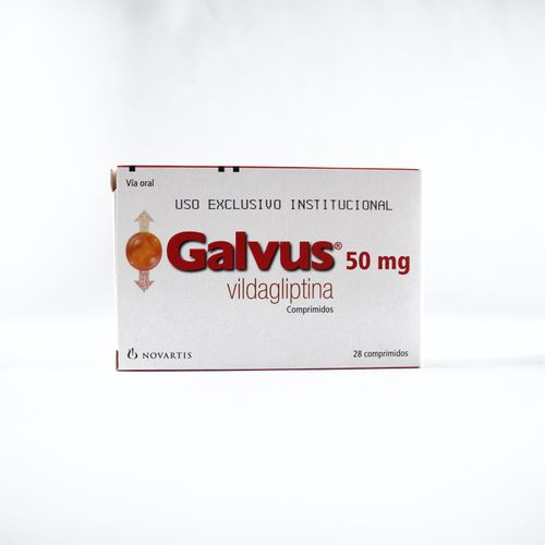 Galvus Vildagliptina 50 Mg Caja X 28 Comprimidos Siegfried