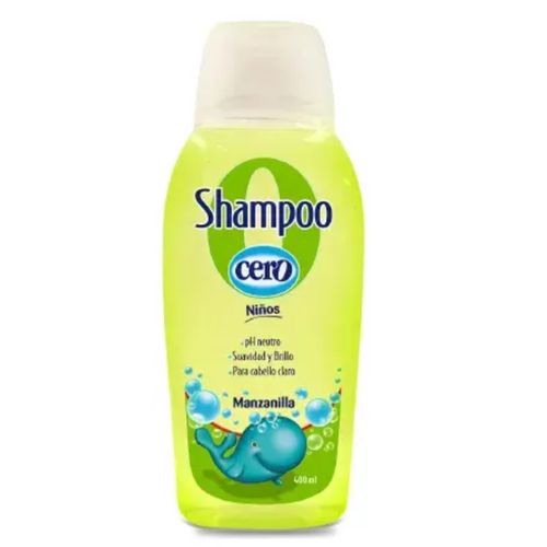 Shampoo Cero Manzanilla Frasco X 400 Ml