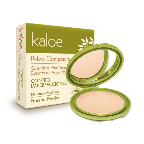 Polvo Compacto Kaloe Imperfecciones Spf 20 N° 1 Almendra 15 Gr Ana María
