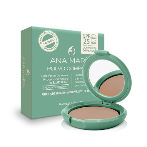 Polvo Compacto Ana María Spf 25 Moca 15 Gr