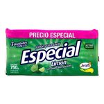 Jabón Especial Limón 3 Barras 250 g Jirafa