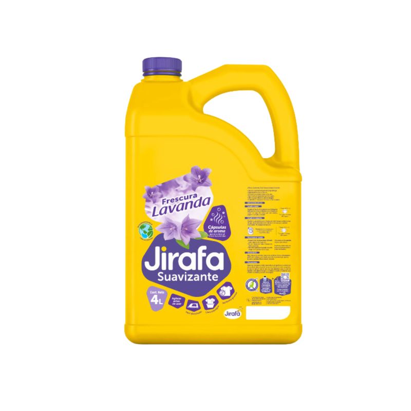 Suavizante Jirafa Frescura Lavanda Galon X 4 L
