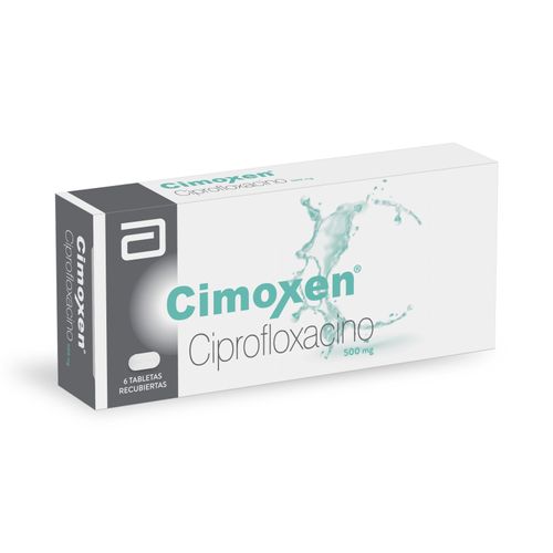 Cimoxen Ciprofloxacina 500 Mg Caja X 6 Tabletas Lafrancol