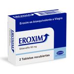 Eroxim Sildenafil 50 Mg Caja 2 Tabletas