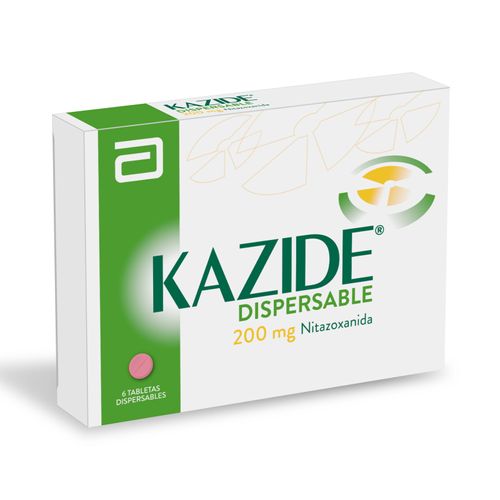 Kazide Nitazoxanida 200 Mg Caja X 6 Tabletas Lafrancol