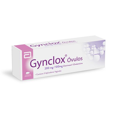 Gynclox Tableta Vaginal Caja X 3 Tabletas Lafrancol