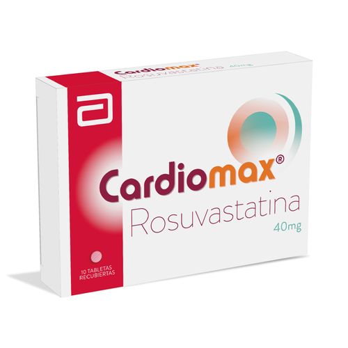 Cardiomax Rosuvastatina 40 Mg Caja X 10 Tabletas Lafrancol