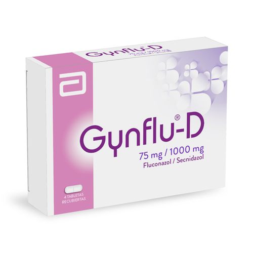 Gynflu D Fluconazol Secnidazol 75 Mg/1000 Mg Caja X 4 Tabletas Lafrancol