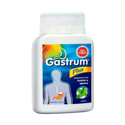 Gastrum Plux Menta Hidrotalcita Microfina Frasco X 120 Ml Suspensión Lafrancol