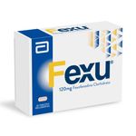 Fexu Fexofenadina 120 Mg x 20 Tabletas