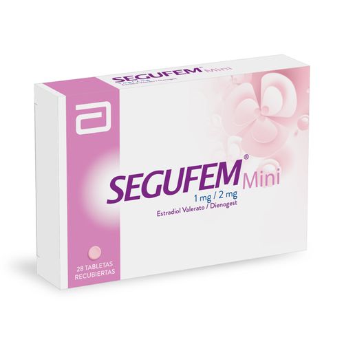 Segufem Mini Dienogest 2 Mg Valerato De Estradiol 1 Mg Caja X 28 Tabletas Lafrancol