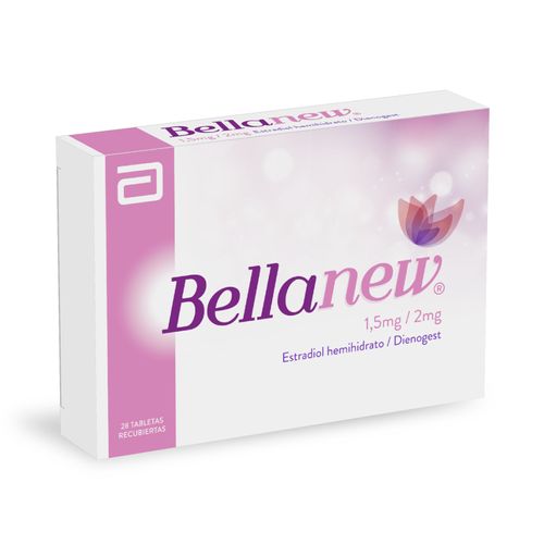 Bellanew Estradiol Dienogest 1.5Mg/2.0Mg Caja X 28 Tabletas Lafrancol