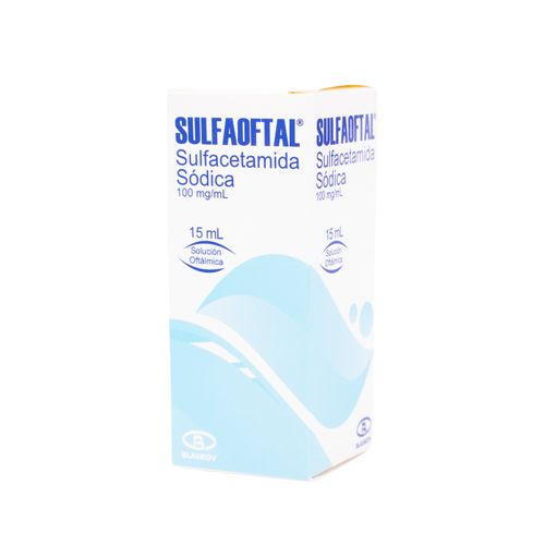 Sulfaoftal Sulfacetamida Sódica 100 Mg/Ml Solución Oftálmica Frasco X 15 Ml Blaskov