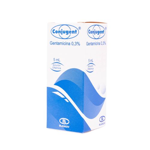 Conjugent Gentamicina 0,3% Frasco X 5 Ml Solución Blaskov