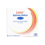 Laper Dipirona Sódica x 5 Ampollas 5 Ml