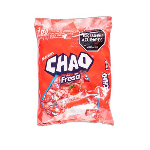 Menta Chao Fresa Bolsa X 100 Und
