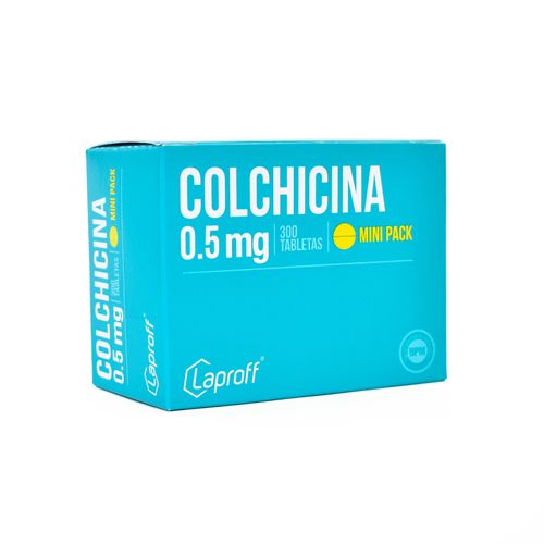 Colchicina 0.5 Mg Caja X 300 Tabletas Laproff