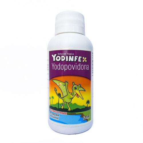Yodinfex Solución Tópica Frasco X 120 Ml Laproff