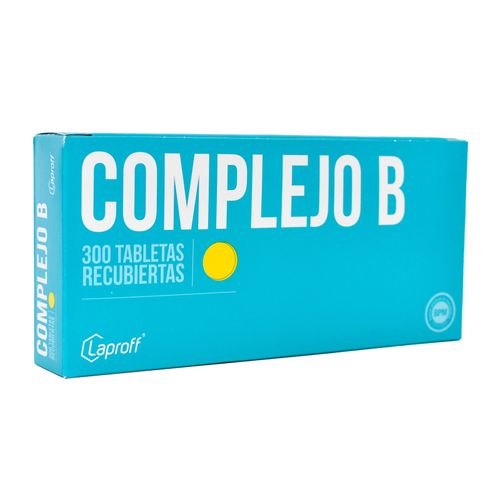 Complejo B Tabletas Caja X 300 Tabletas Laproff