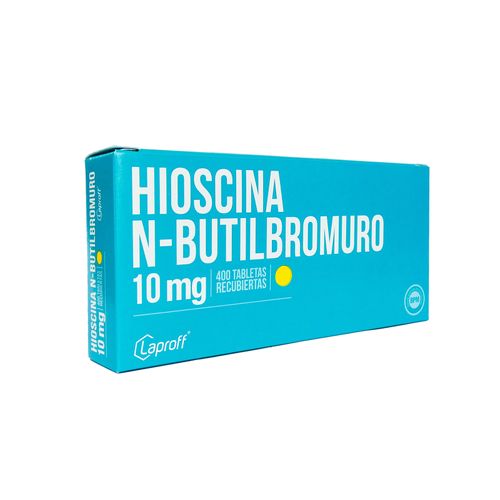 Hioscina Butilbromuro 10 Mg Caja X 400 Tabletas Laproff