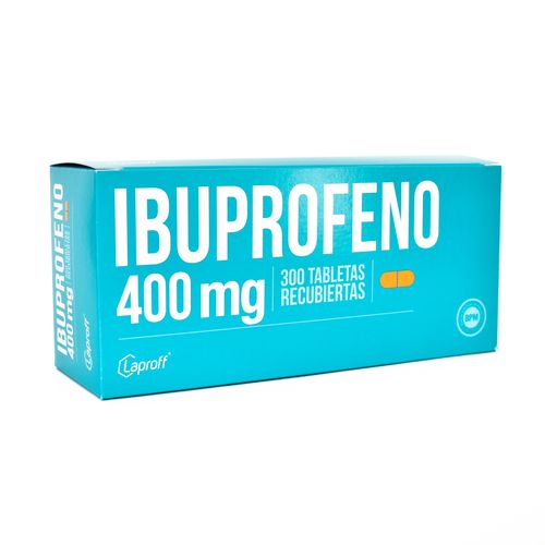 Ibuprofeno 400 Mg Caja X 300 Tabletas Laproff