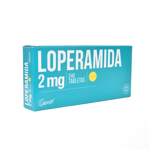 Loperamida 2 Mg Caja X 240 Tabletas Laproff