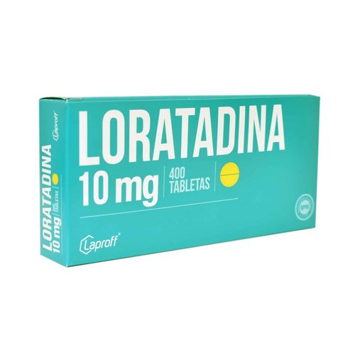 Loratadina 10 Mg Caja X 400 Tabletas Laproff