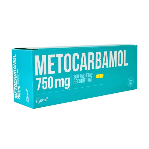 Metocarbamol 750 Mg Caja X 300 Tabletas Laproff