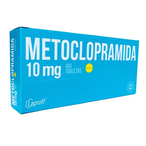 Metoclopramida 10 Mg Caja X 400 Tabletas Laproff