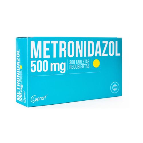 Metronidazol 500 Mg Caja X 300 Tabletas Laproff