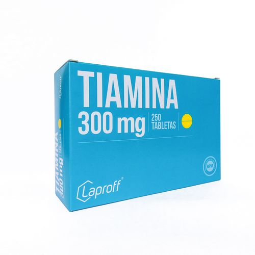 Tiamina 300 Mg Caja X 250 Tabletas Laproff