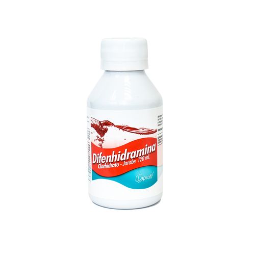 Difenhidramina Jarabe 12.5 Mg Frasco X 120 Ml Laproff