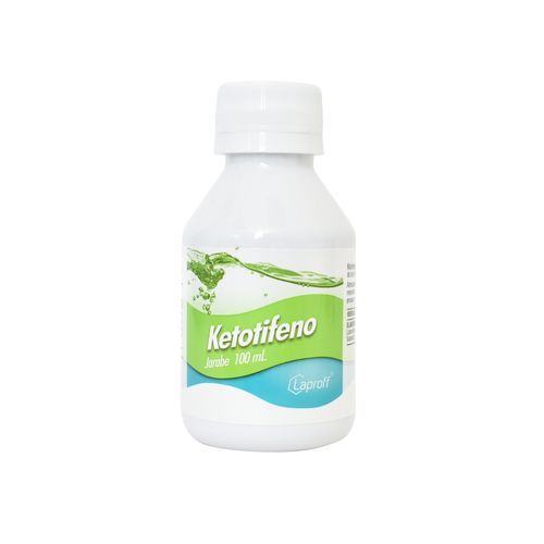 Ketotifeno Jarabe 20 Mg/100 Ml Frasco X 100 Ml Laproff
