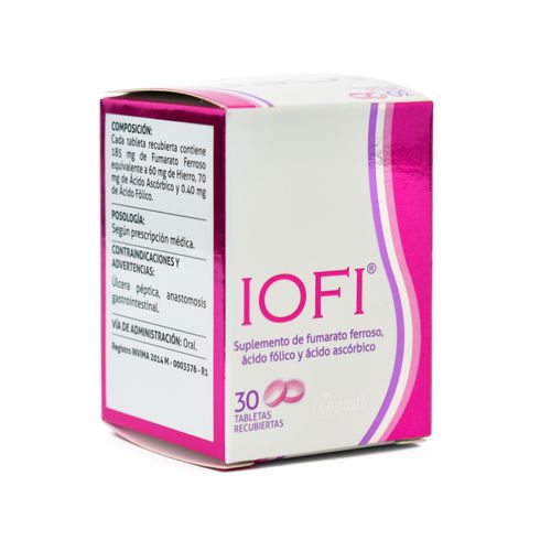 Iofi Caja X 30 Tabletas Laproff