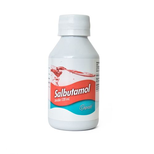 Salbutamol Jarabe 2 Mg/5 Ml Frasco X 120 Ml Laproff